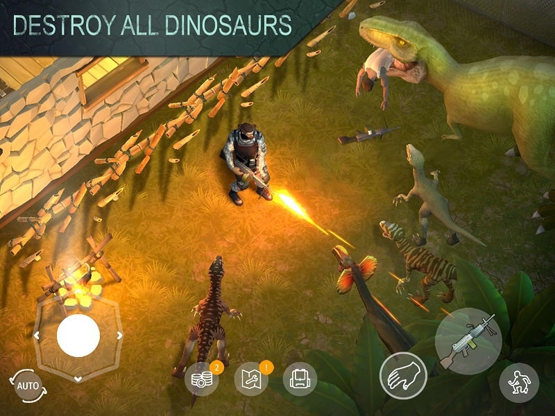 Điểm nổi bật của phiên bản MOD Jurassic Survival